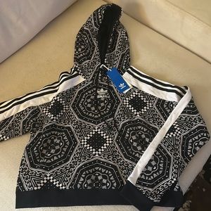 Adidas cropped hoodie